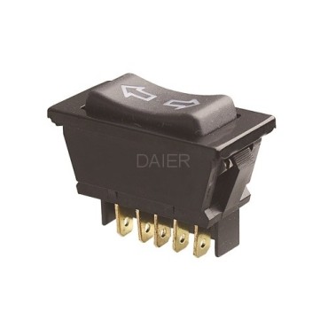 Клавишный переключатель ASW-01, 5c 20A черный